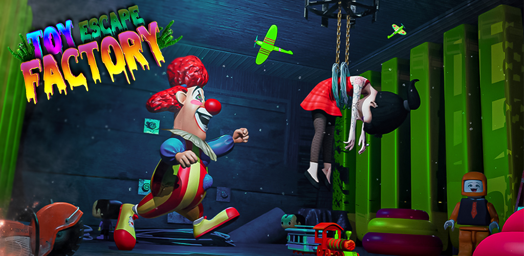 Horror Day In Scary Toy Factory Hide Seek Puzzle Game - Spooky